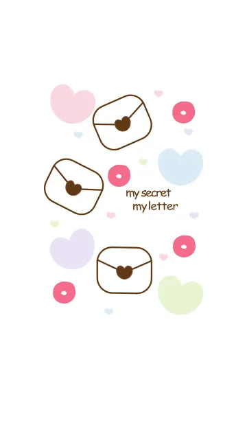 [LINE着せ替え] My secret & My letter 11の画像1