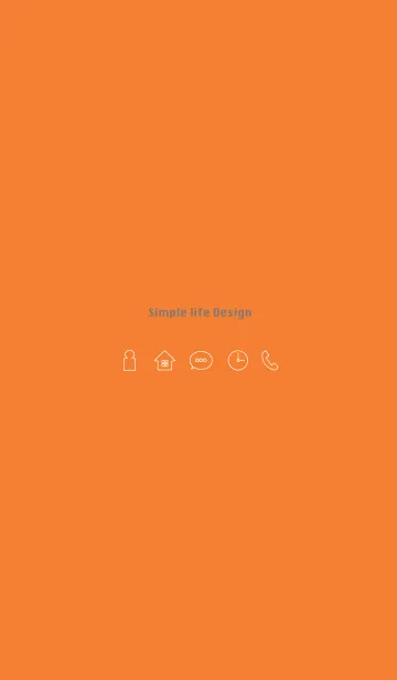 Simple life design -summer4-の着せ替えメイン画像
