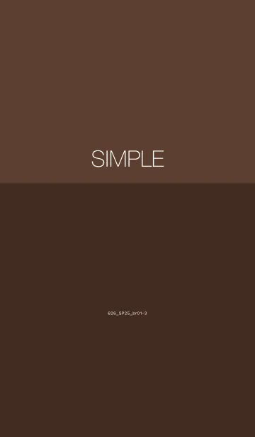 [LINE着せ替え] 626.25_ブラウン1-3の画像1