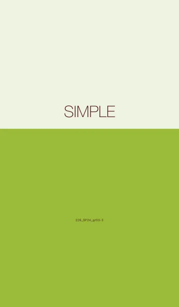 [LINE着せ替え] 226.24_グリーン3-3の画像1