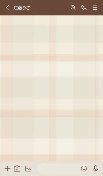 [LINE着せ替え] くすみカラーチェック19の画像3