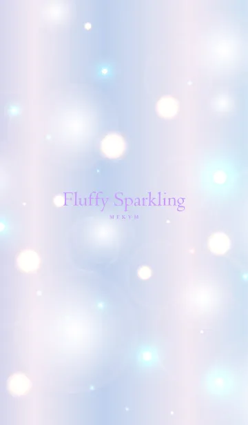 [LINE着せ替え] Fluffy Sparkling-MEKYM 20の画像1