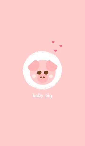 [LINE着せ替え] My baby pig 5の画像1