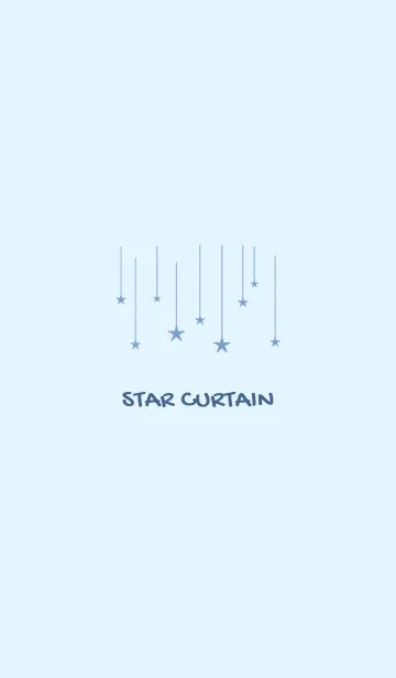 [LINE着せ替え] スターカーテン 16の画像1