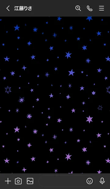 [LINE着せ替え] ミニ スターズ 54の画像3