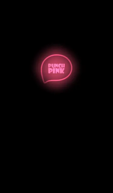 [LINE着せ替え] Punch  Pink Neon Theme Ver.10 (JP)の画像1