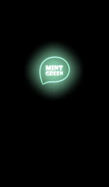 [LINE着せ替え] Mint Green Neon Theme Ver.10 (JP)の画像1
