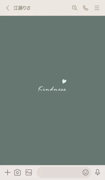 [LINE着せ替え] 大人のお洒落♥シルバーグリーン16_1の画像3