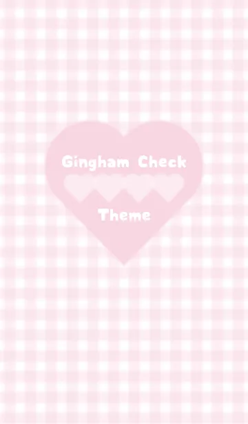 [LINE着せ替え] Gingham Check Theme ♡ -2021- 11の画像1