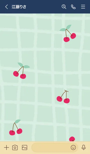 [LINE着せ替え] チェリー かわいい19の画像3