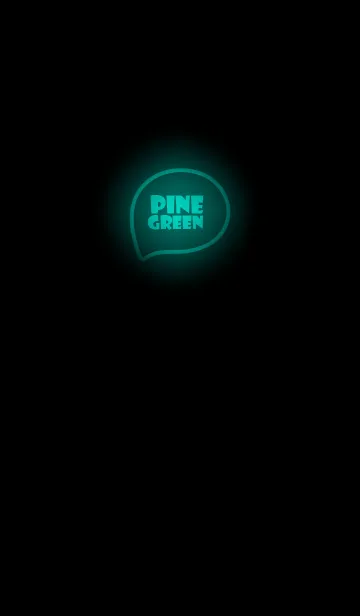 [LINE着せ替え] Pine Green Neon Theme Ver.10 (JP)の画像1