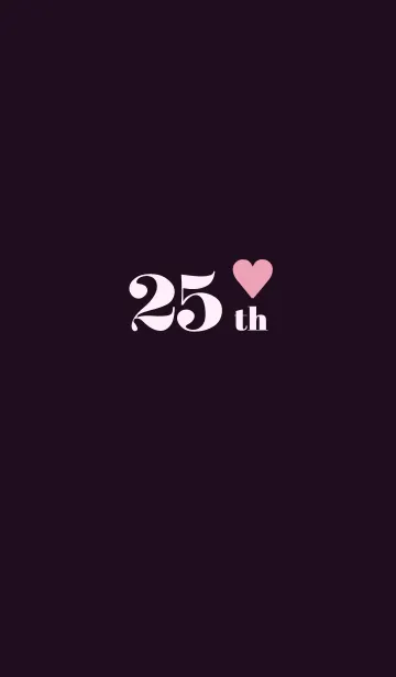[LINE着せ替え] 25 th 43の画像1