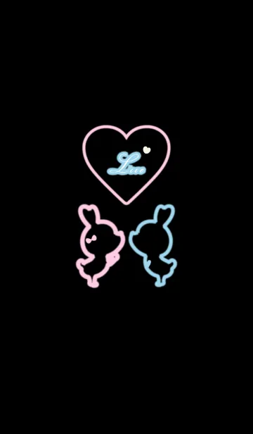 NEON LOVE THEME..のLINE着せ替え