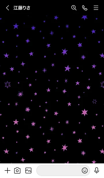 [LINE着せ替え] ミニ スターズ 55の画像3