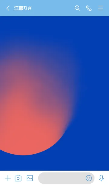 [LINE着せ替え] グラデーション01の画像3