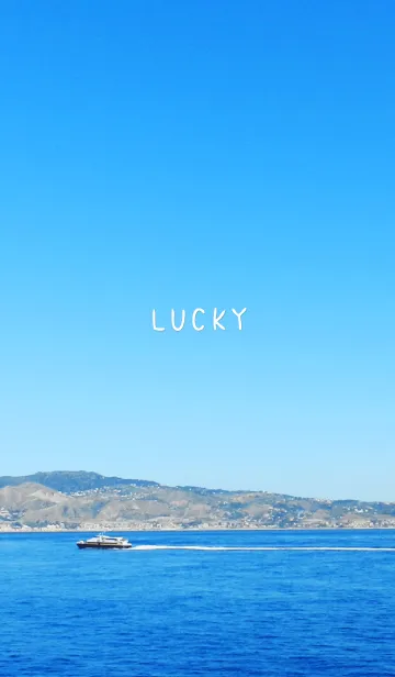 [LINE着せ替え] 青い海と空と船16の画像1