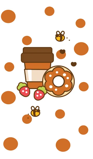 [LINE着せ替え] Mini donutの画像1