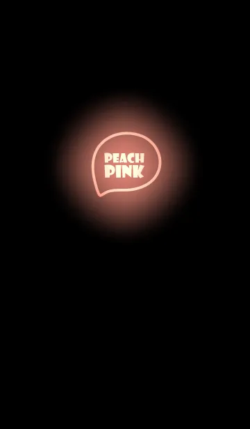 [LINE着せ替え] Peach Pink Neon Theme Ver.10 (JP)の画像1
