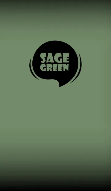 [LINE着せ替え] Sage Green And Black Vr.7 (JP)の画像1