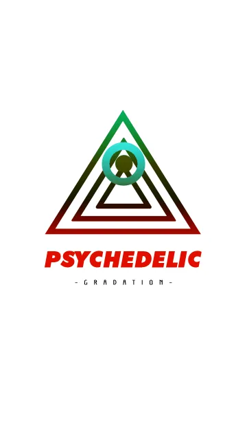 [LINE着せ替え] サイケデリック-グラデーション- 17の画像1