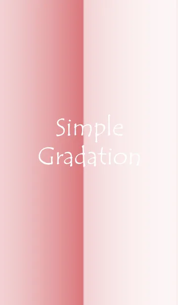 [LINE着せ替え] Simple Gradation -GlossyPink 20-の画像1