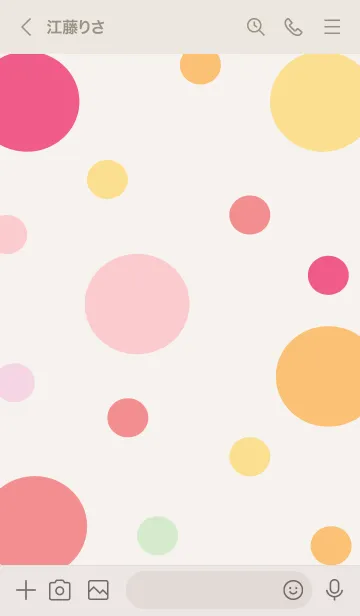 [LINE着せ替え] Lovely art polaroid 12の画像3