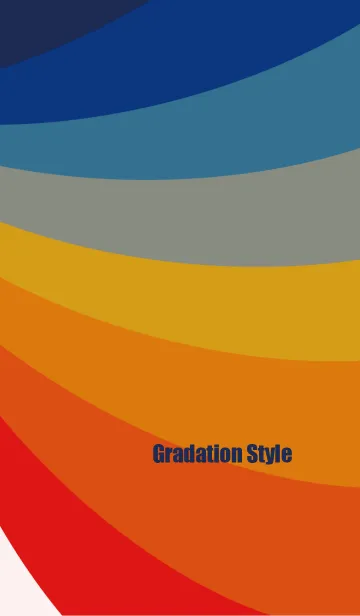 [LINE着せ替え] グラデーションスタイル／フリーダム48の画像1