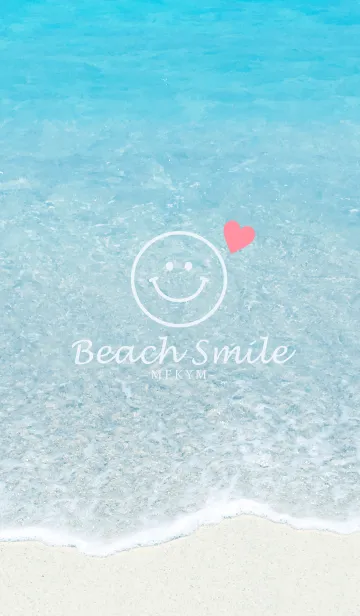 [LINE着せ替え] Love Beach Smile.MEKYM 38の画像1