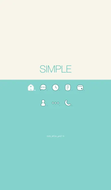 [LINE着せ替え] O29_24_グリーン7-9の画像1