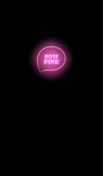 [LINE着せ替え] Rose Pink Neon Theme Ver.10 (JP)の画像1