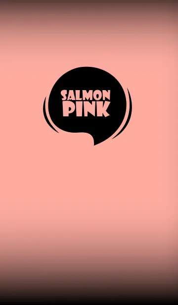 [LINE着せ替え] Salmon Pink And Black Vr.7 (JP)の画像1