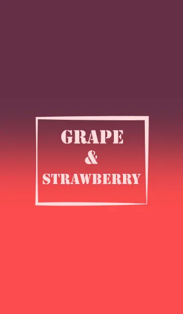 [LINE着せ替え] Gape Purple &  Strawberry  Theme (JP)の画像1