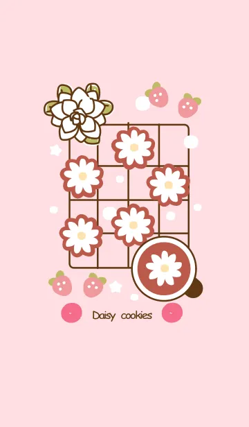 [LINE着せ替え] Little daisy cookies 8の画像1