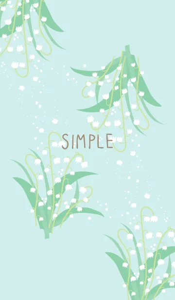 [LINE着せ替え] すずらん 舞うの画像1