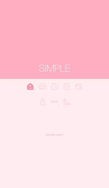 [LINE着せ替え] 230.24_ピンク4-6の画像1