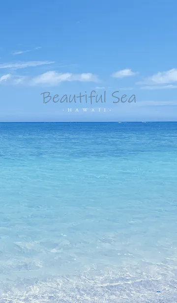 [LINE着せ替え] Beautiful Sea Hawaii 3の画像1