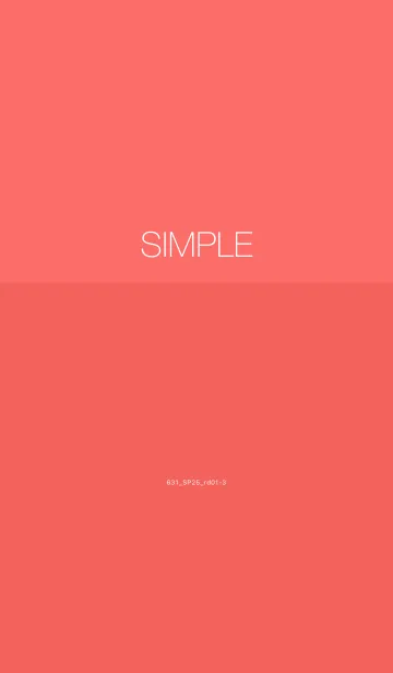 [LINE着せ替え] 631.25_レッド1-3の画像1