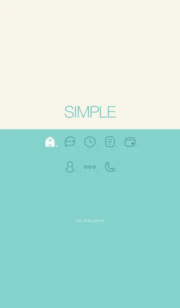 [LINE着せ替え] 230.24_グリーン7-9の画像1