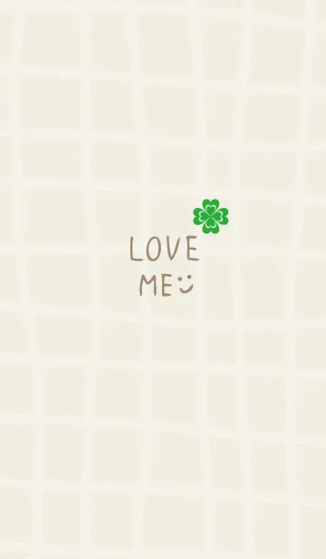 [LINE着せ替え] 幸運 かわいいクローバー19の画像1