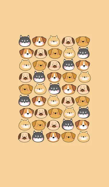 Simple Dog Gang Theme (JP)の着せ替えメイン画像