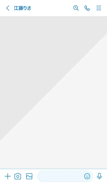 [LINE着せ替え] シンプル2色グレー9の画像3