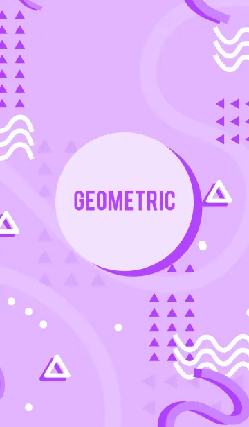 [LINE着せ替え] Polka Geometric 2.3の画像1