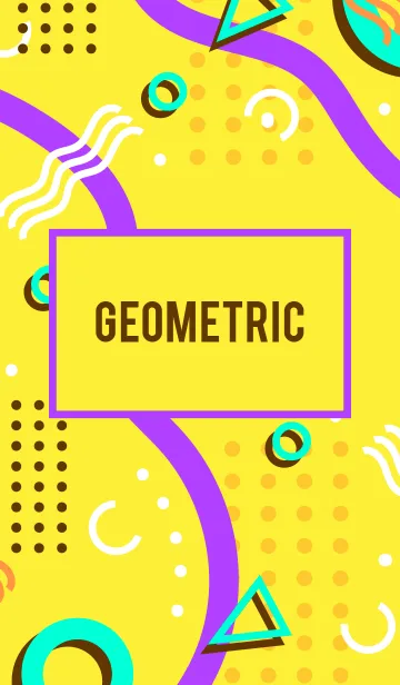 [LINE着せ替え] Polka Geometric 3の画像1