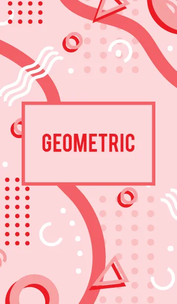 [LINE着せ替え] Polka Geometric 3.2の画像1