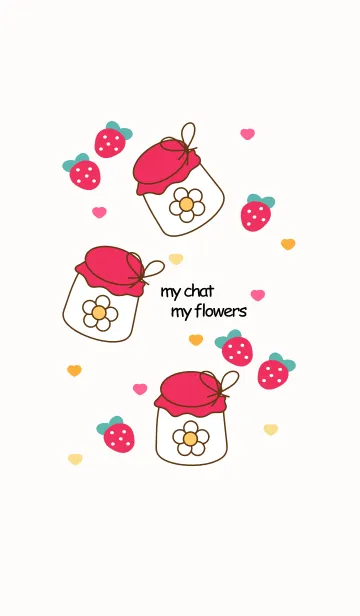 [LINE着せ替え] Flower in the jar 16の画像1