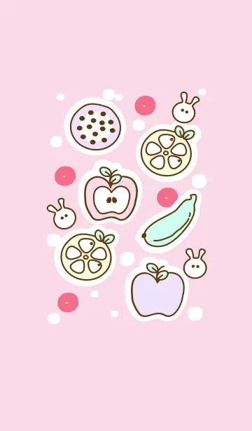 [LINE着せ替え] Fruit sticker 9の画像1