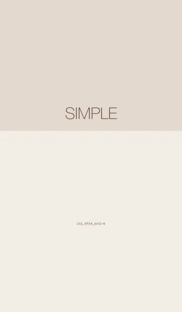 [LINE着せ替え] 232.24_ブラウン2-6の画像1