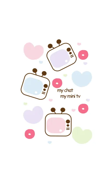 [LINE着せ替え] Cute TV 12の画像1