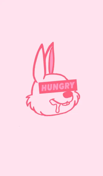 [LINE着せ替え] ハングリー ラビット 62の画像1