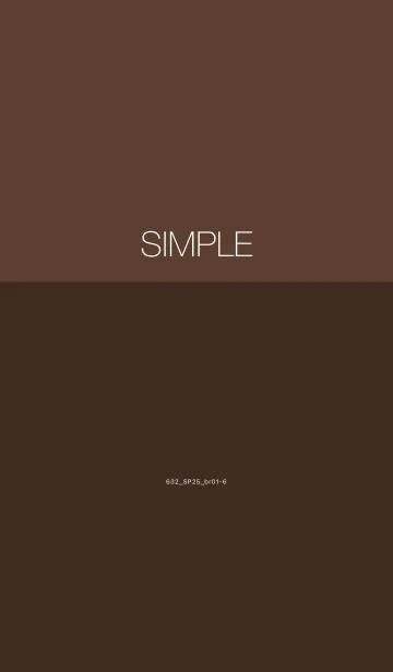 [LINE着せ替え] 632.25_ブラウン1-6の画像1